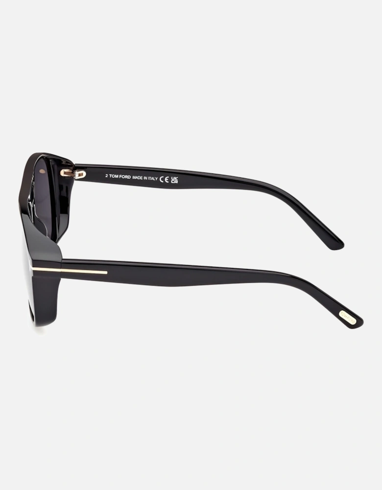 Mens Rosco Sunglasses Black