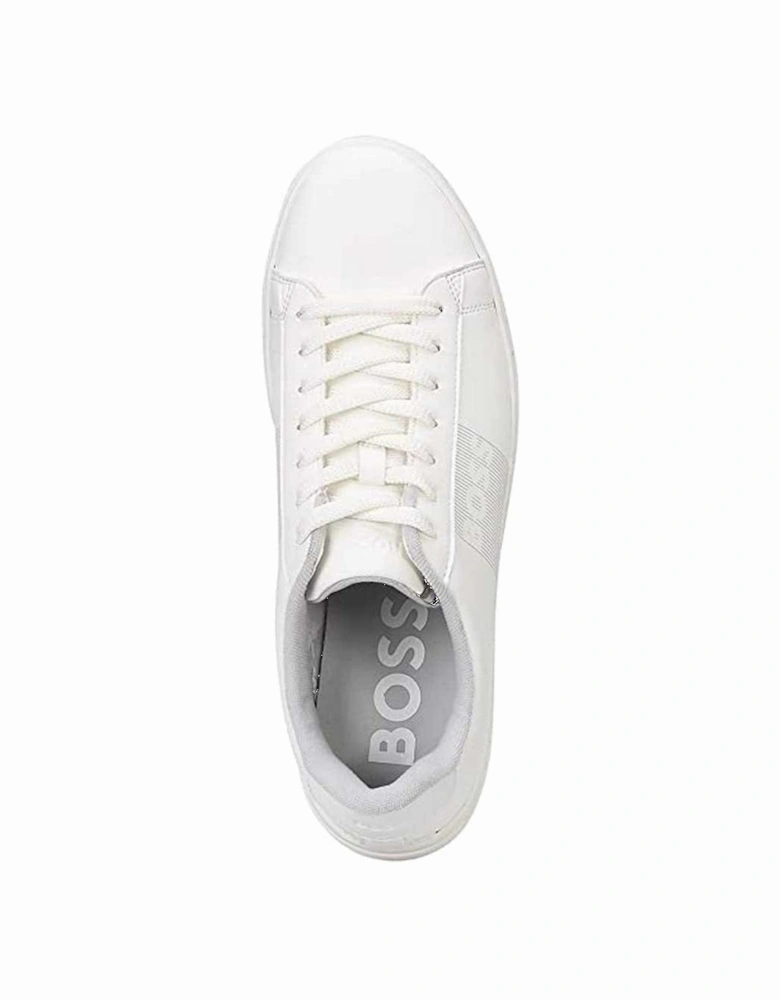 Boss Mens Rhys Tennis Sneakers White