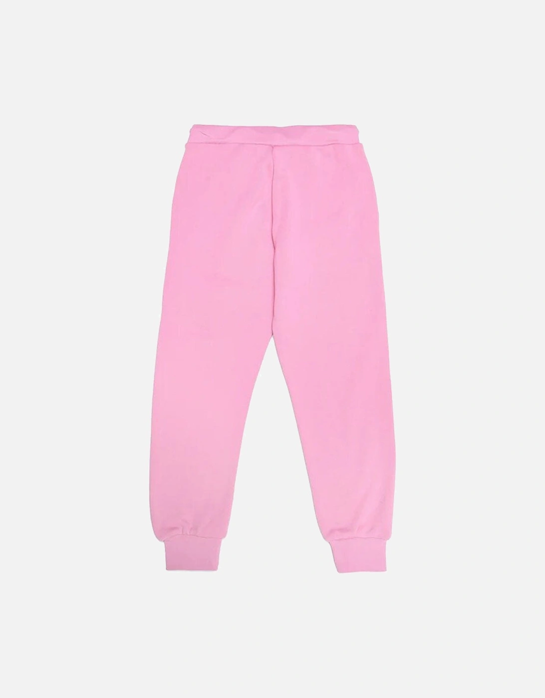 Girls Vertical Brush Logo Joggers Pink
