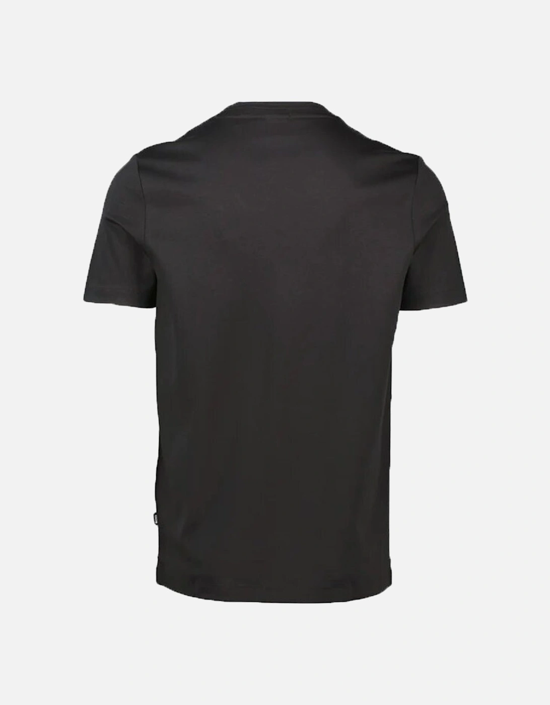 Boss Mens Plaque Logo T-shirt Black