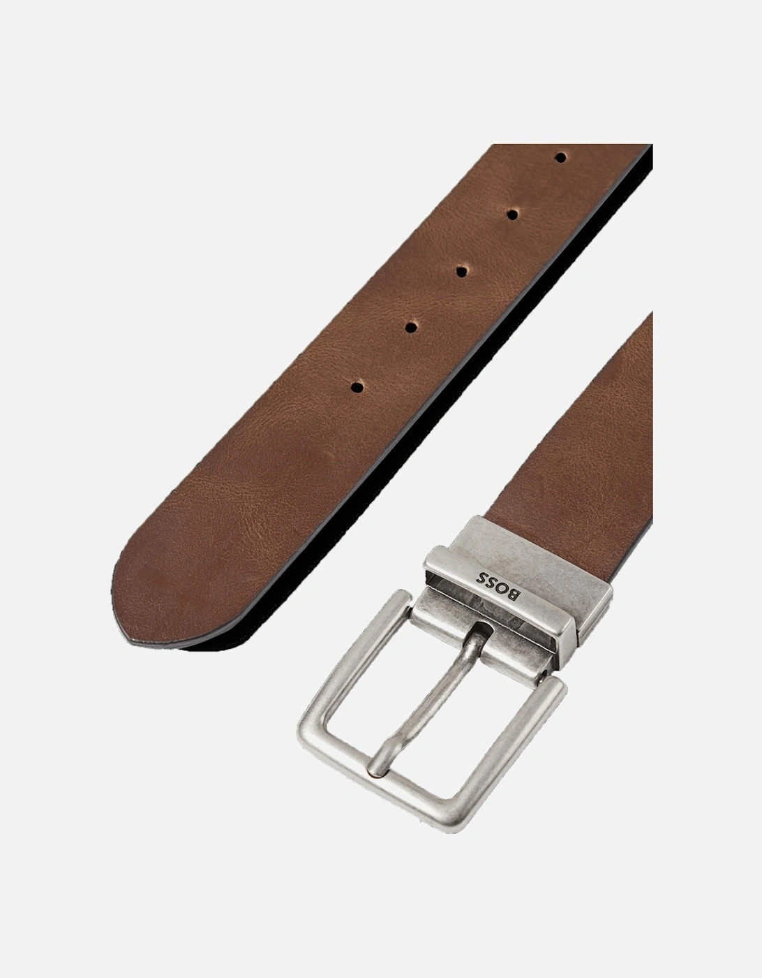 Hugo Mens Classic Leather Belt Brown