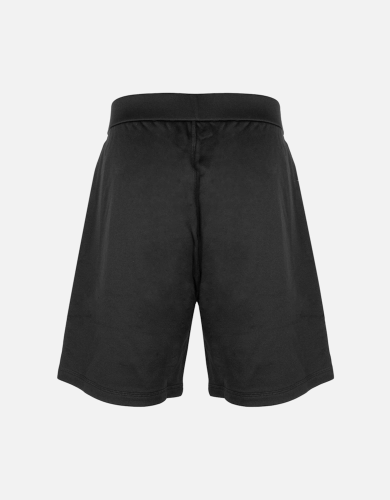 Men's Reflective Logo Tape Shorts Black