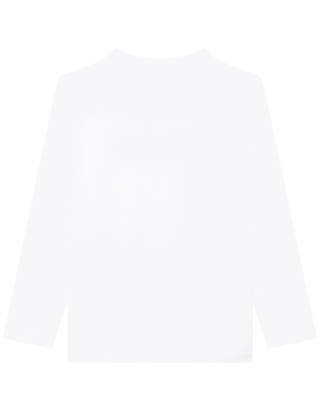 Boys Long Sleeved T-shirt White