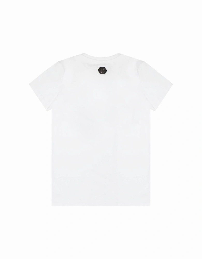 Boy's Logo Patch T-Shirt White