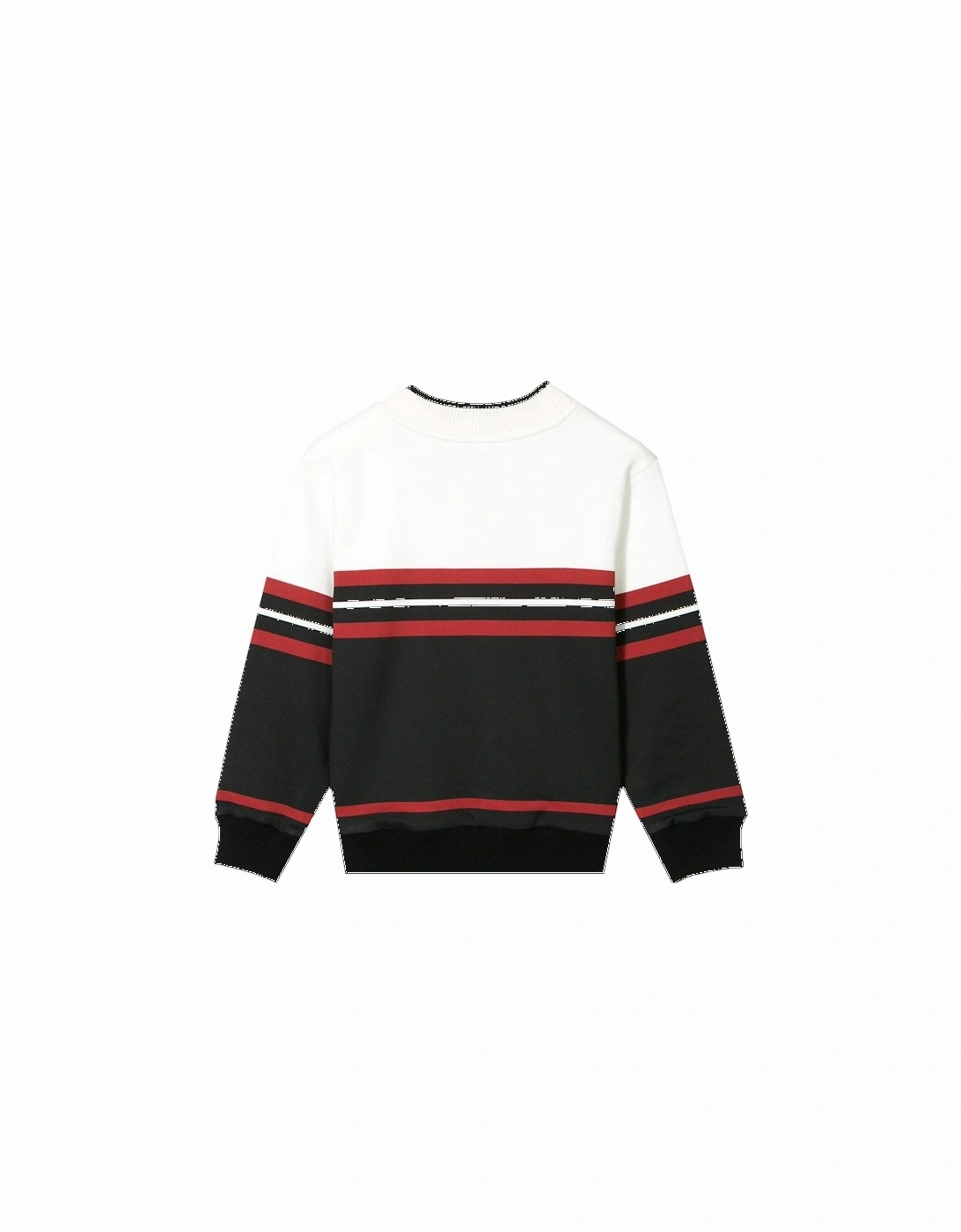 Boys Striped Print Sweatshirt Multicoloured