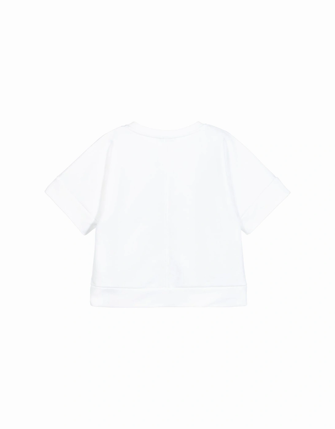Girls Logo Sweatshirt White