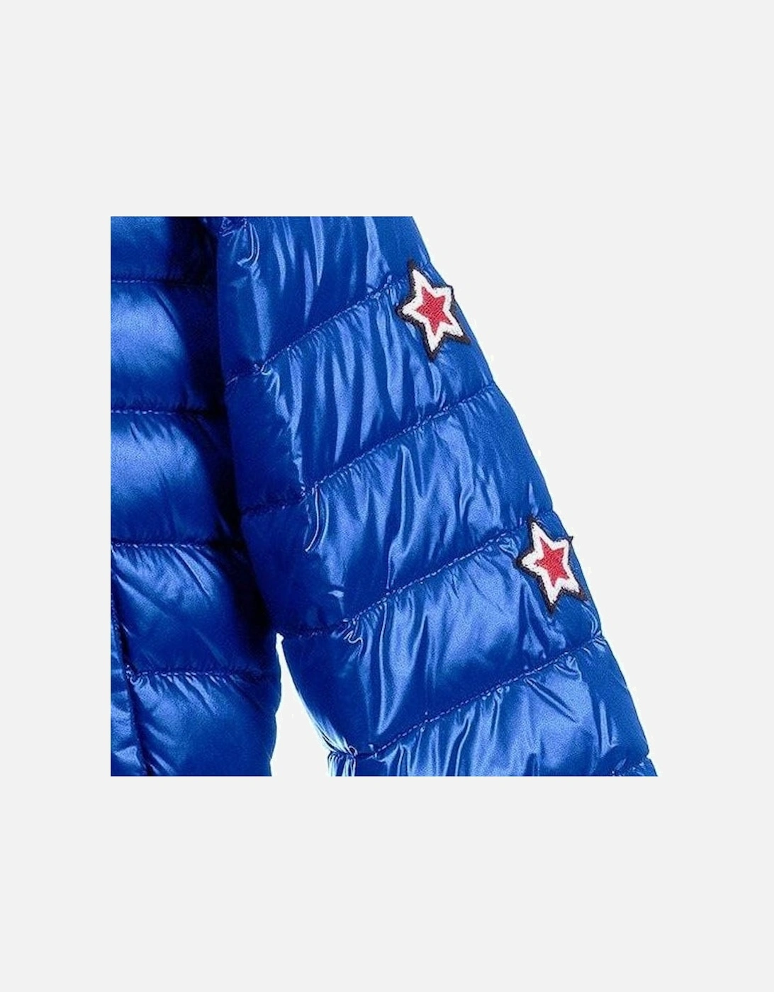 Boys Logo Puffer Jacket Blue