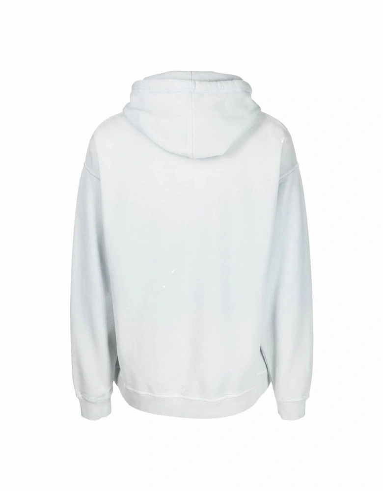 Mens Beer Logo Hoodie Grey