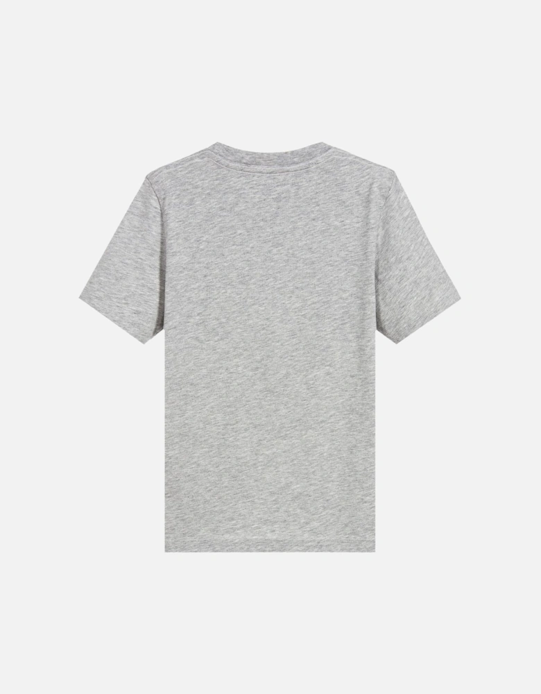 Boys DSQ2 Logo Print T-Shirt Grey