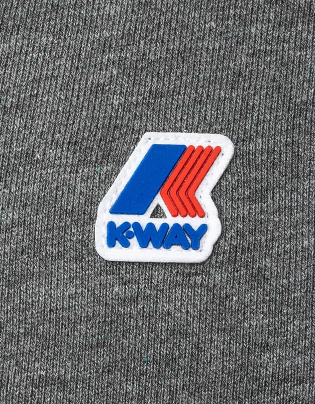 K-Way Kids Baptiste Logo Sweat Grey