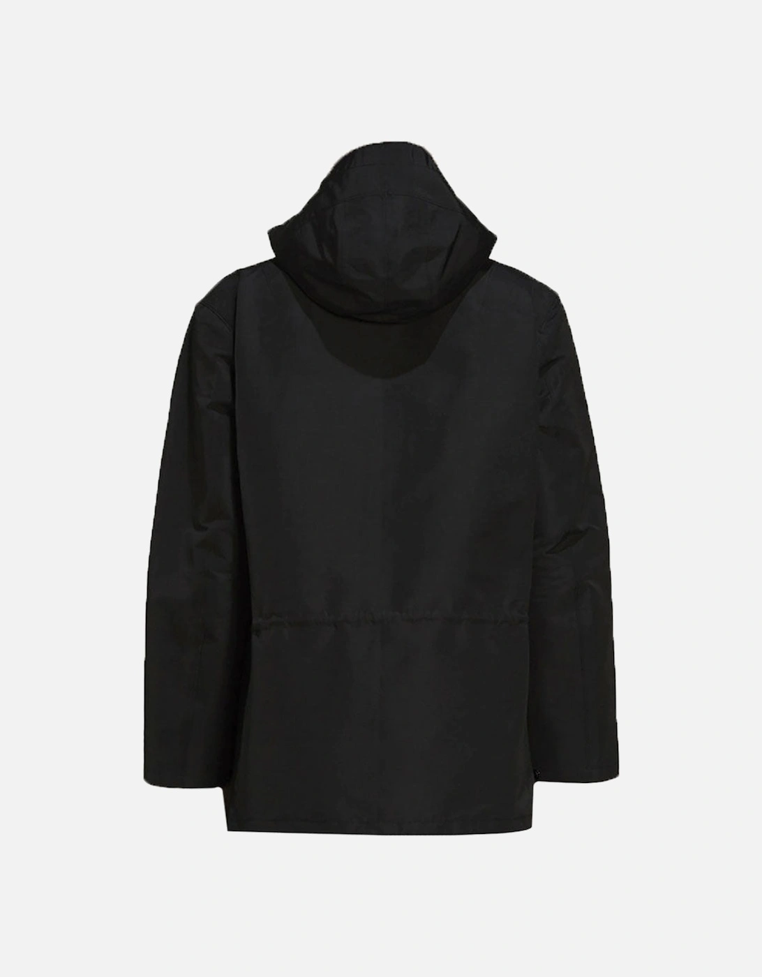 Y-3 Mens Dense Parka Jacket Black