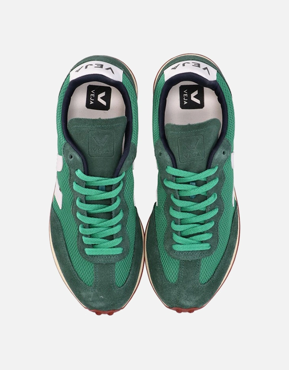 Mens Rio Branco Lace-Up Sneakers Green