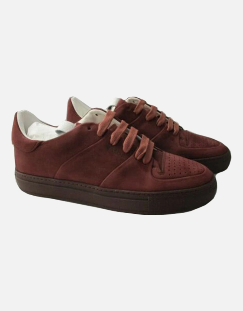 Omar classic Nubuck Sneakers Burgundy