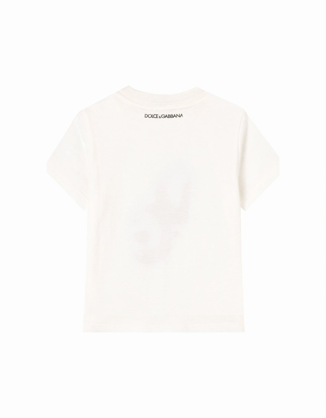 Baby Boys Camouflage T-Shirt White