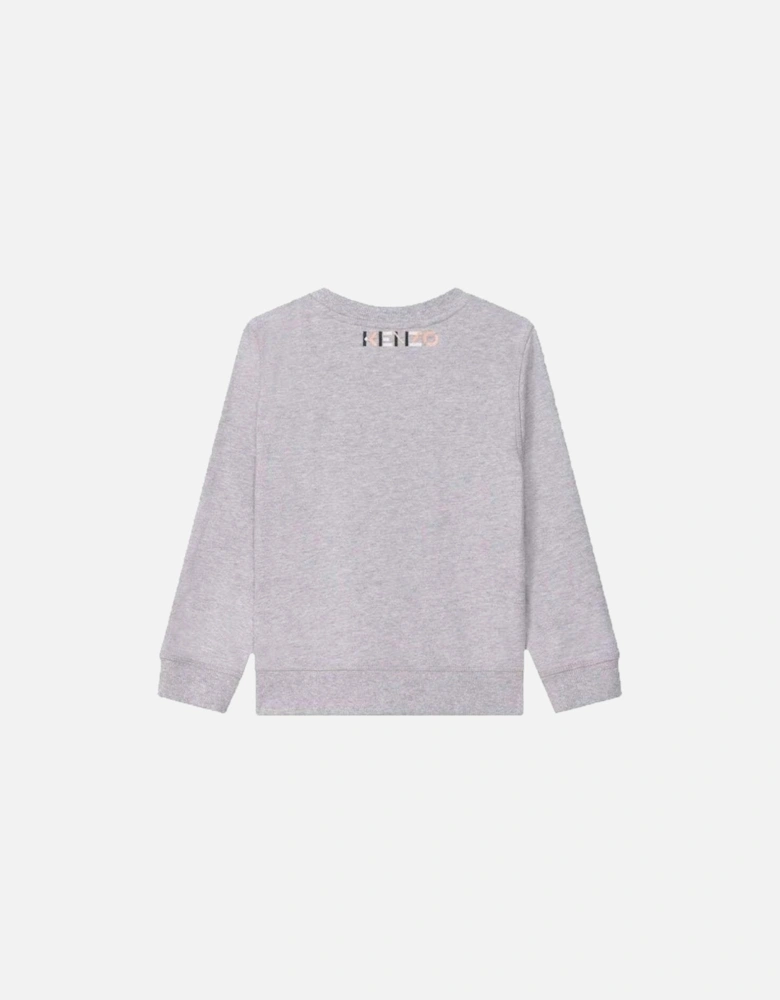 Boys Sweater "K" Logo Grey