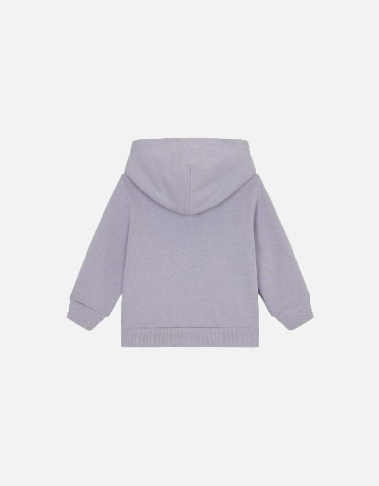 Girls  Zip Hoodie Purple