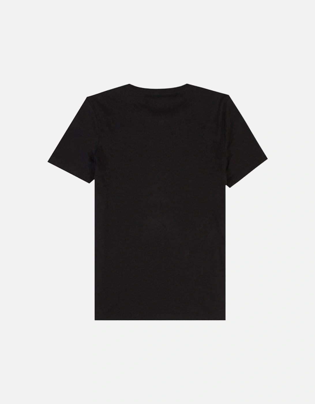 Men's Graphic Logo Print T-Shirt Black