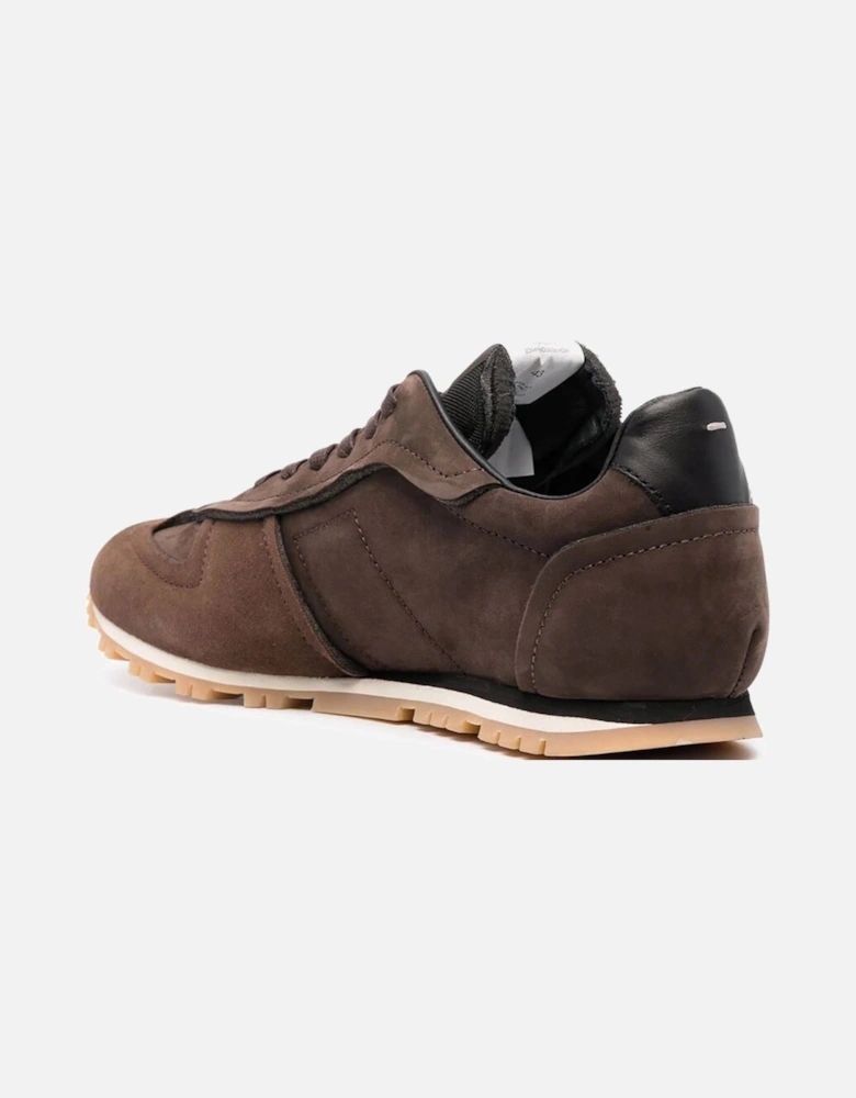 Mens Runner Sneakers Brown