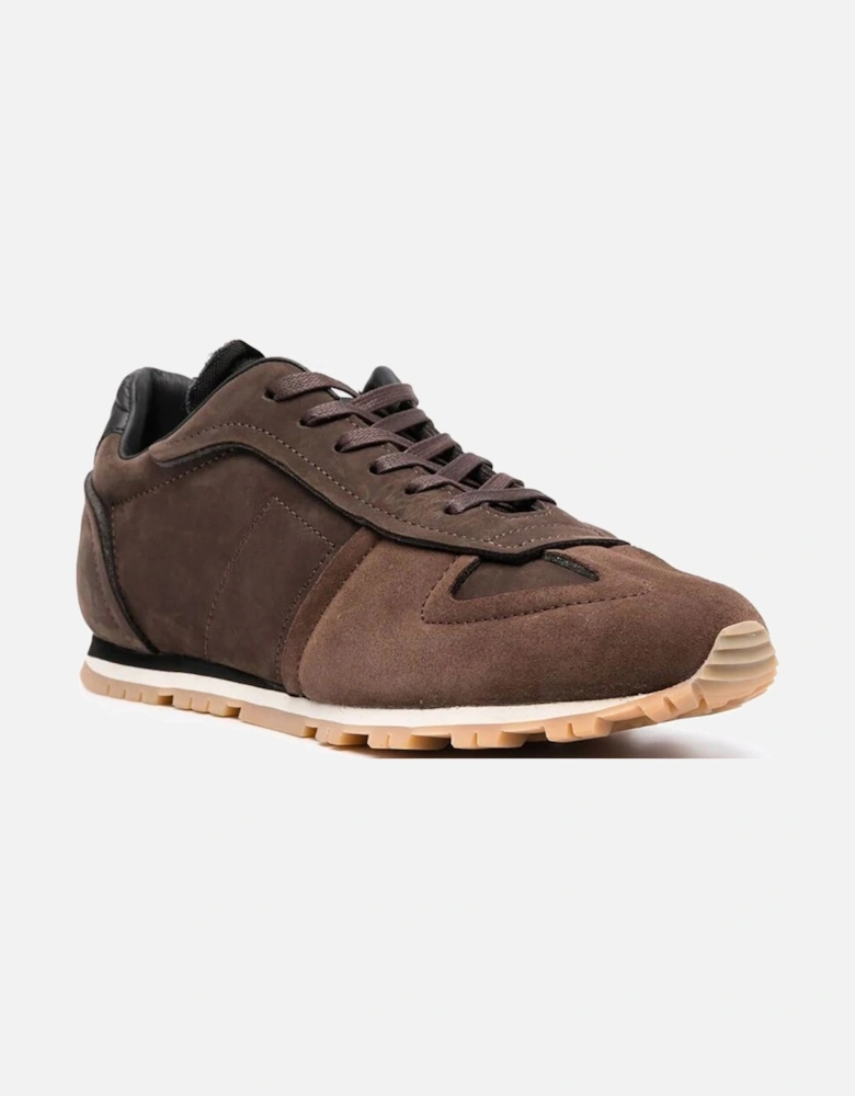 Mens Runner Sneakers Brown