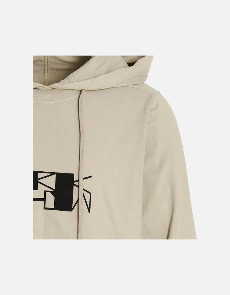 DRKSHDW Mens Hustler Hoodie  Cream