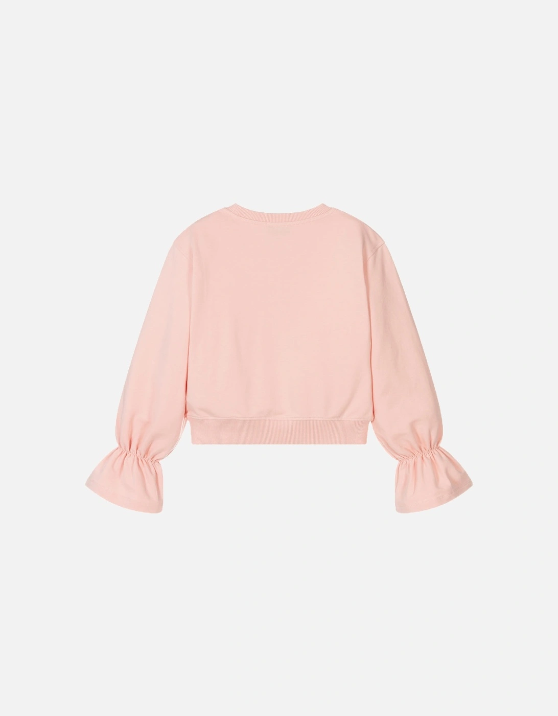 Girls Bear Sweater Pink