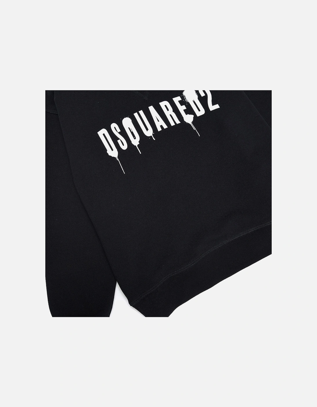 Boys Splatter Logo Sweater Black