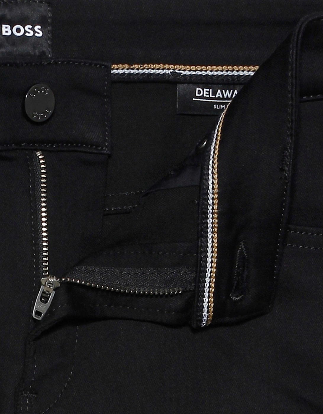 Hugo Mens Classic Denim Jeans Black