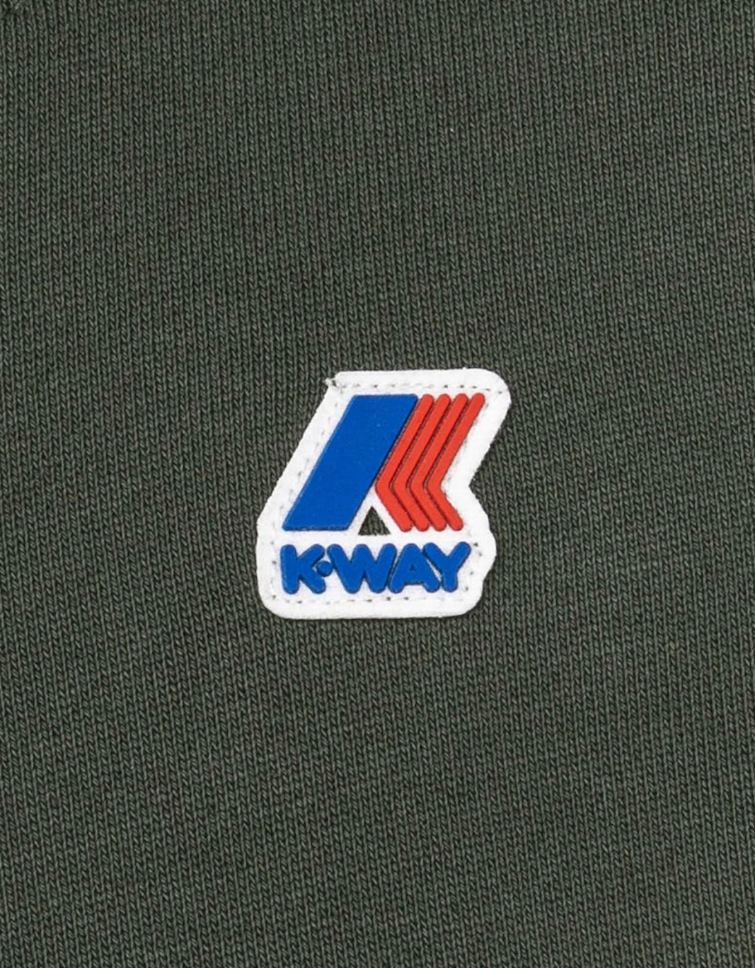 K-Way Kids Baptiste Logo Sweat Khaki