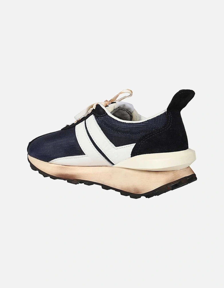 Mens Running Mesh Sneakers Navy