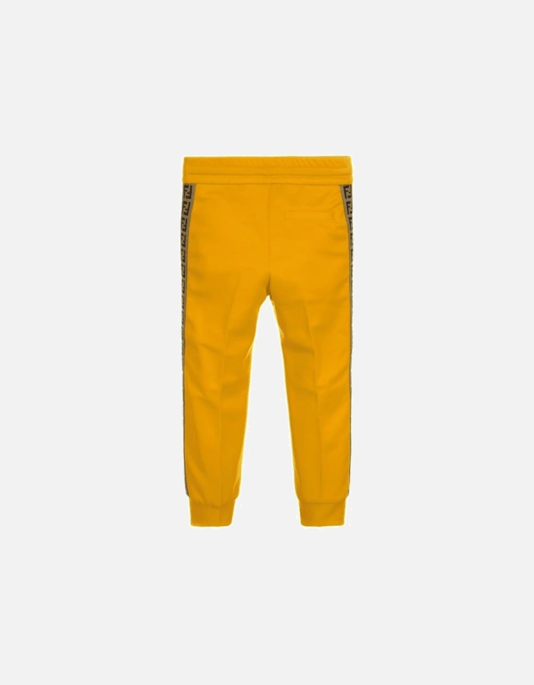 Boys Logo Sweat Trousers Yellow