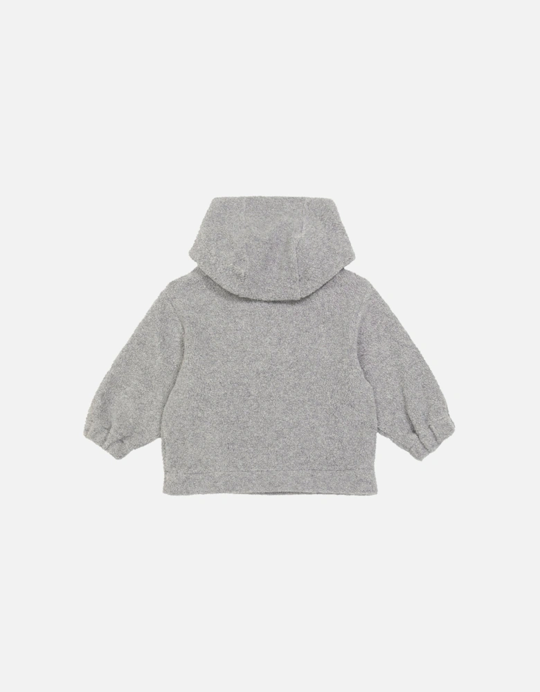 Boys Logo Hoodie Grey