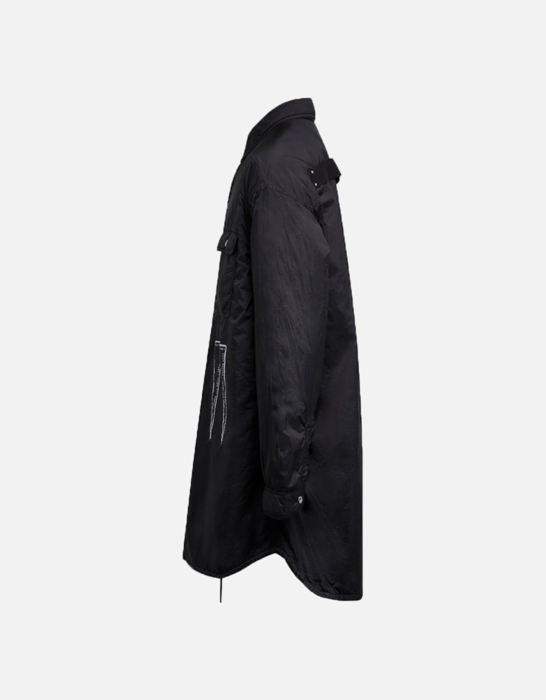 DRKSHDW Mens Long SHIRT jacket Black
