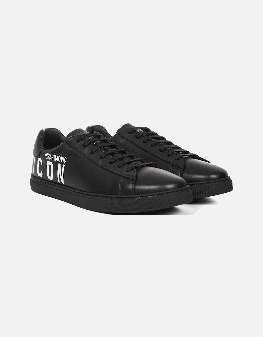 Men's Ibrahimovic ICON Leather Trainers Black