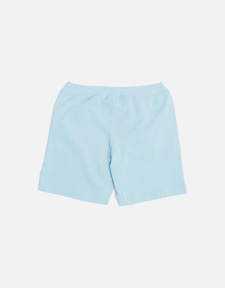 Baby Unisex Logo Print Shorts Blue