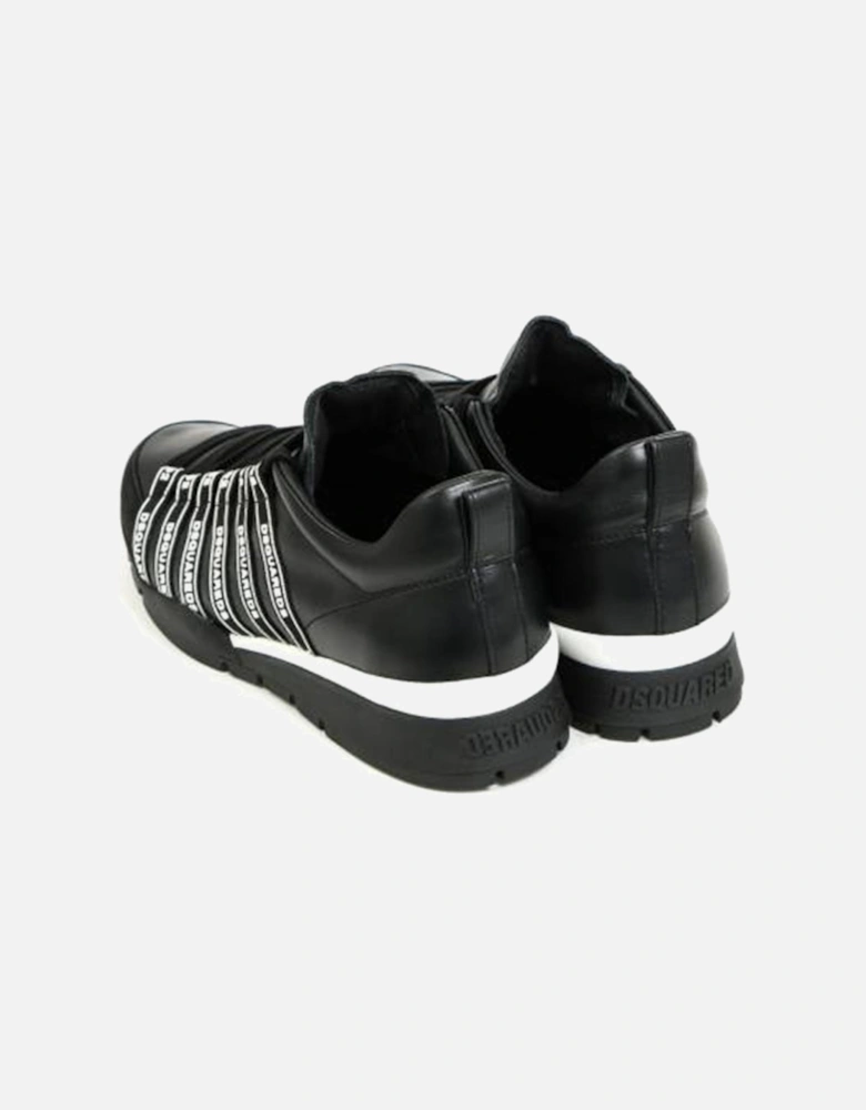 Mens Low Top Sneakers Black