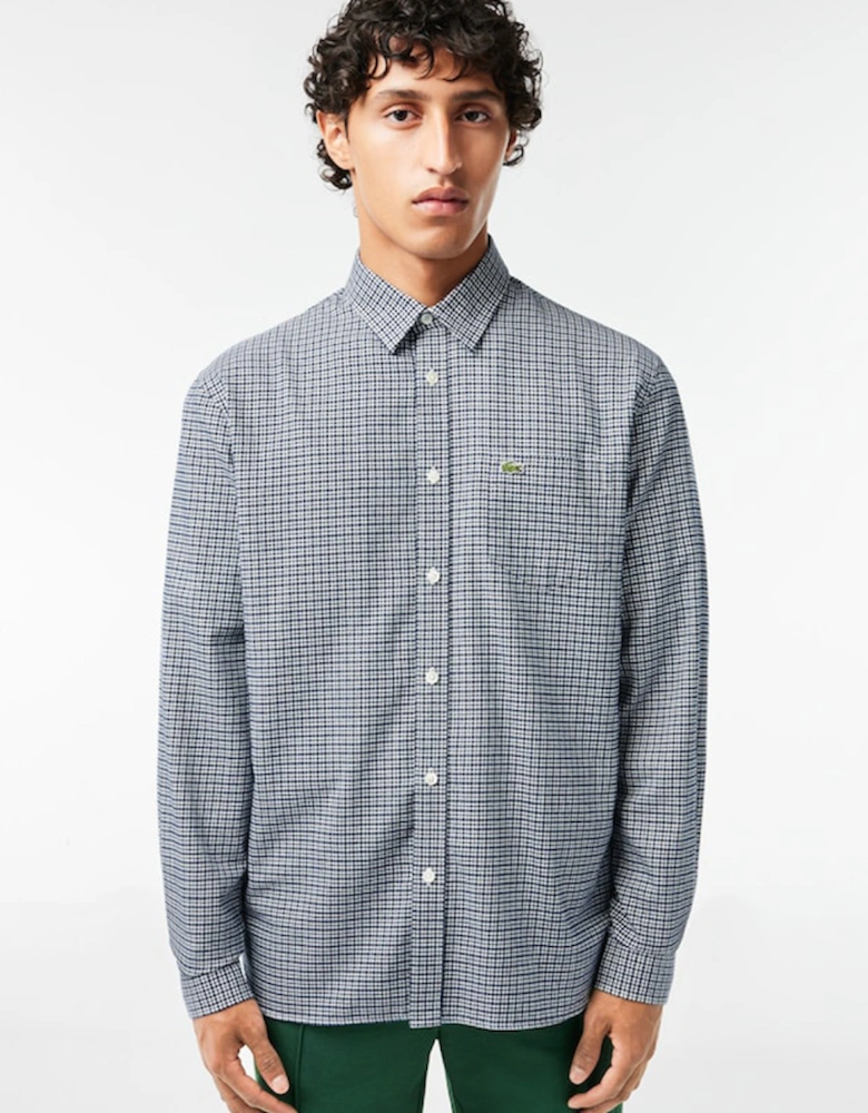 Men's Cotton Flannel Checked Shirt