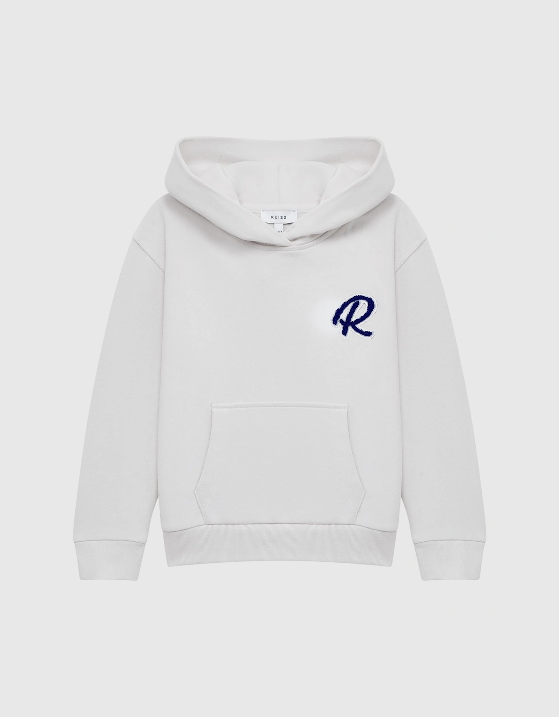 Oversized Garment Dyed Logo Hoodie, 2 of 1