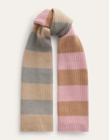Grey Marl, Pink And Ivory