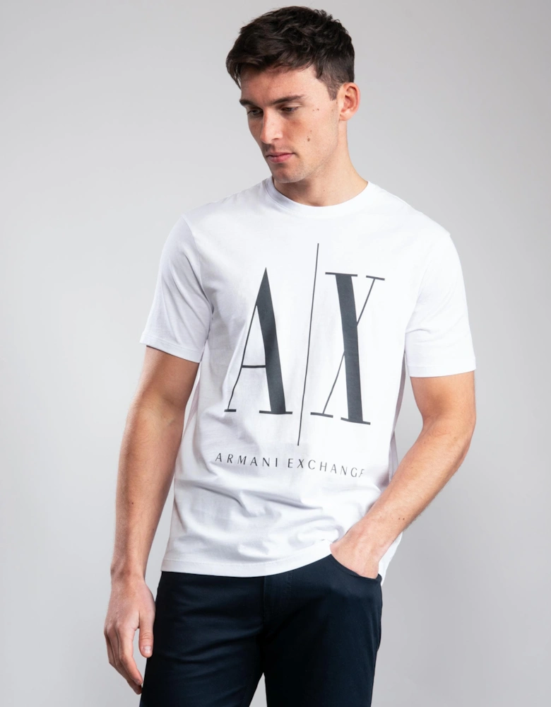 Large A|X Logo Mens T-Shirt