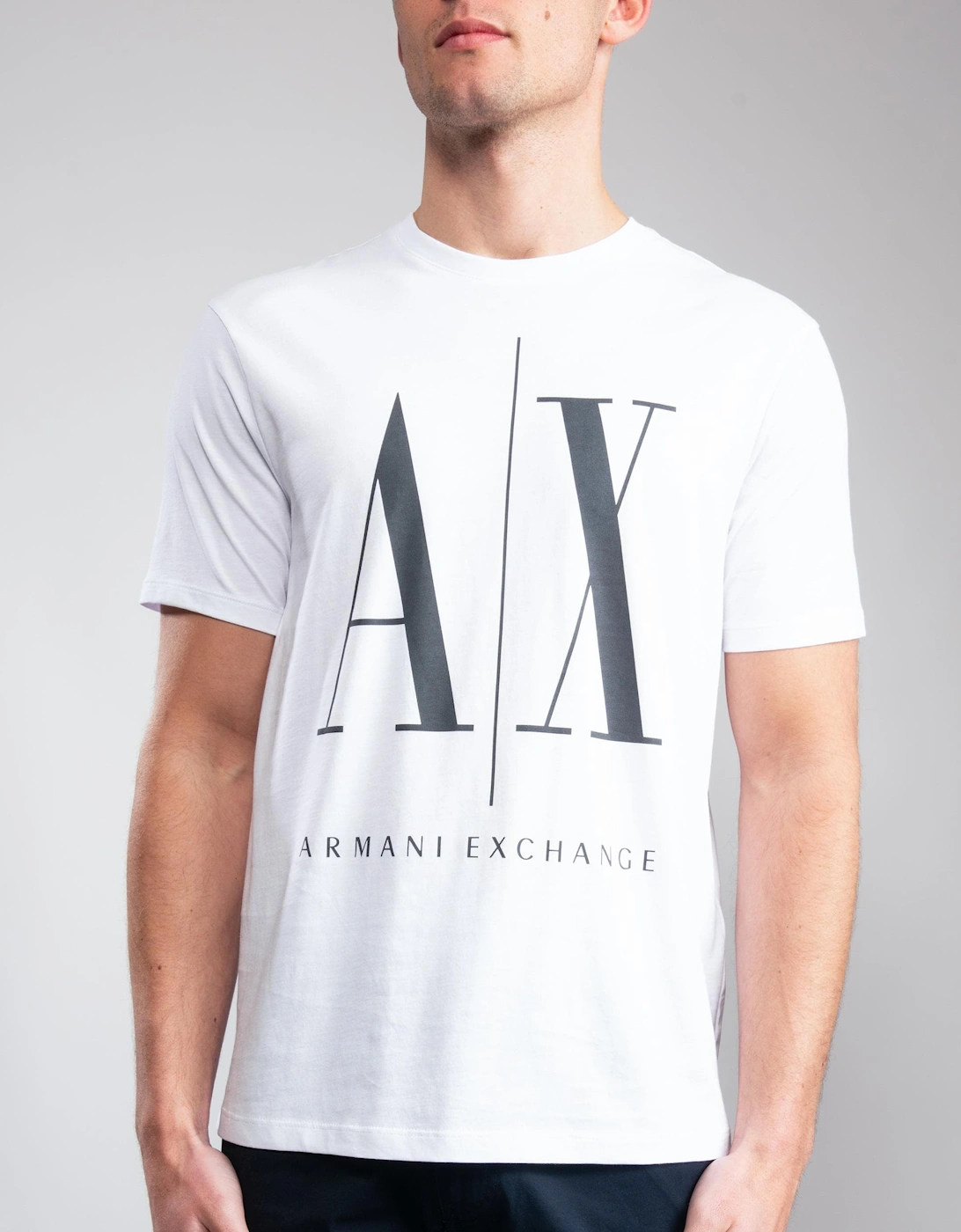 Large A|X Logo Mens T-Shirt