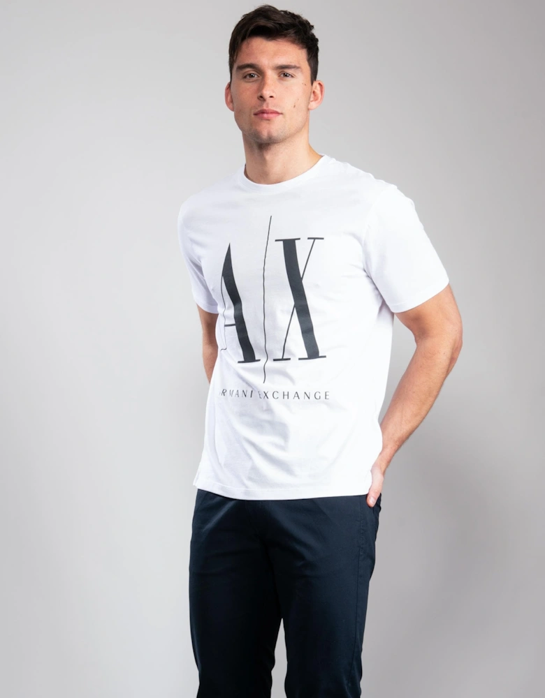 Large A|X Logo Mens T-Shirt