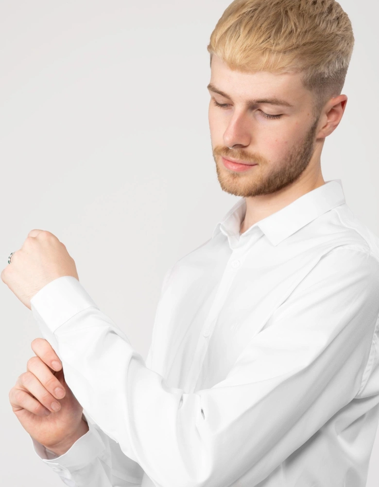 Mens Long Sleeve Bi-Stretch Shirt