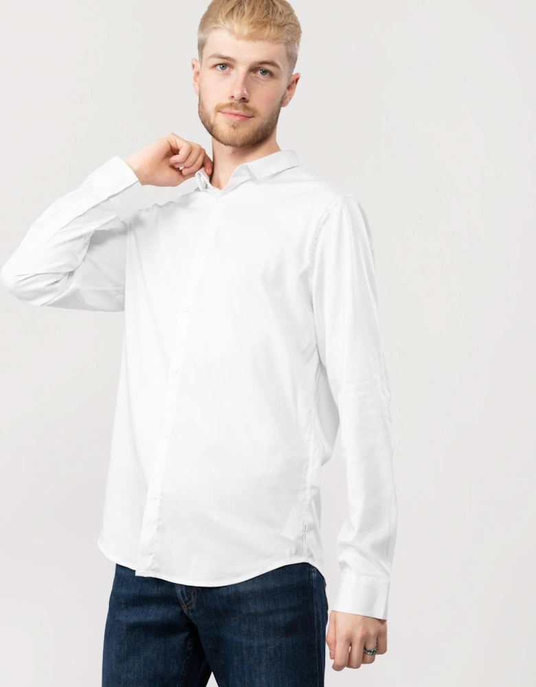 Mens Long Sleeve Bi-Stretch Shirt