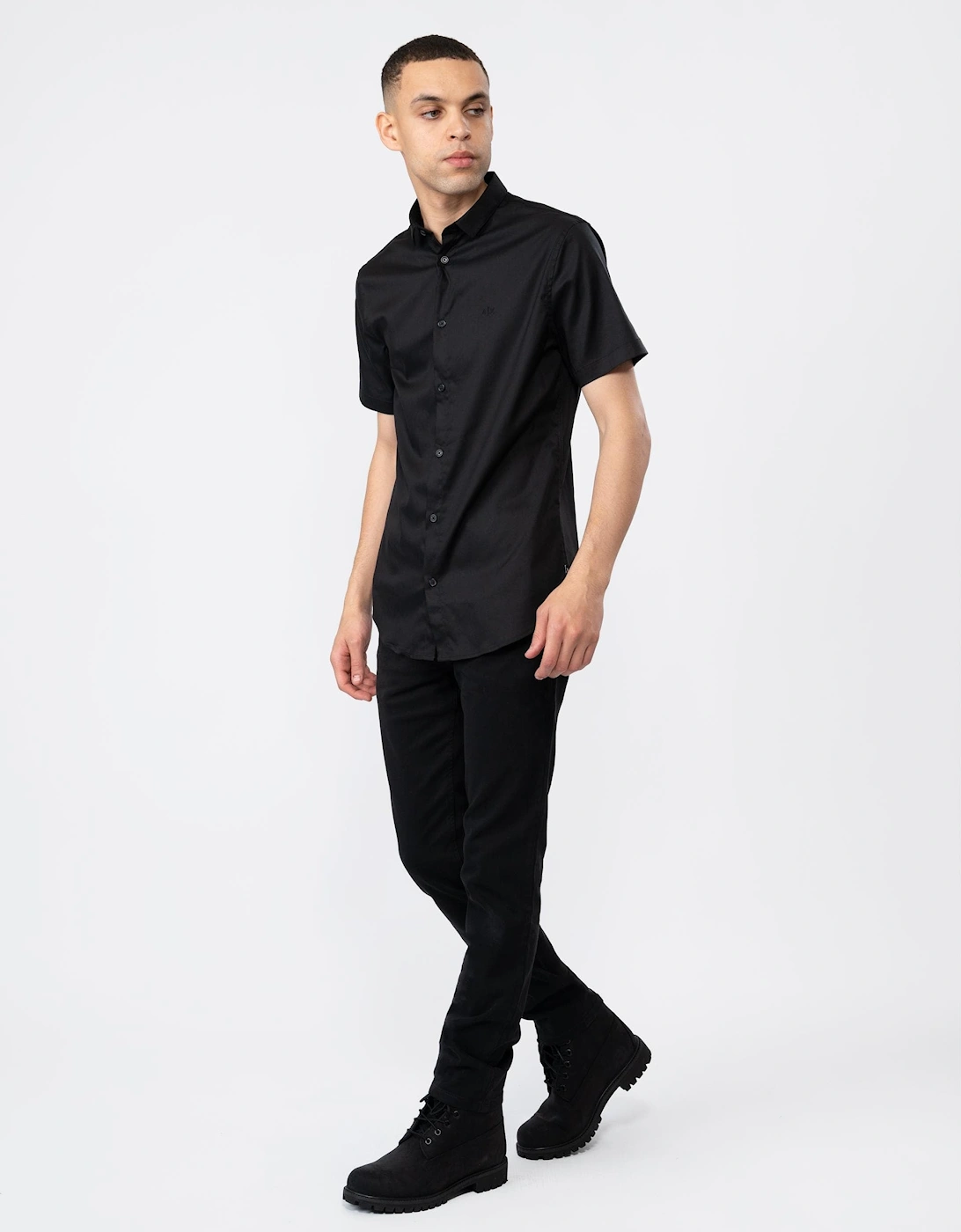 Mens Short Sleeve Bi-Stretch Shirt