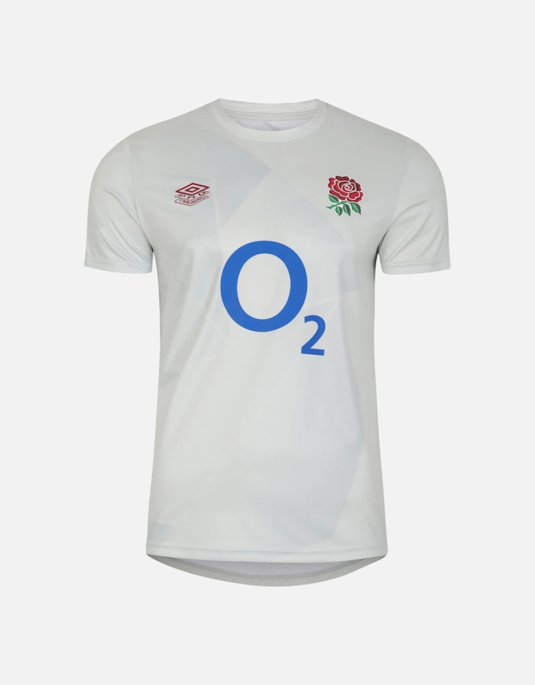 Mens 23/24 England Rugby Warm Up Jersey