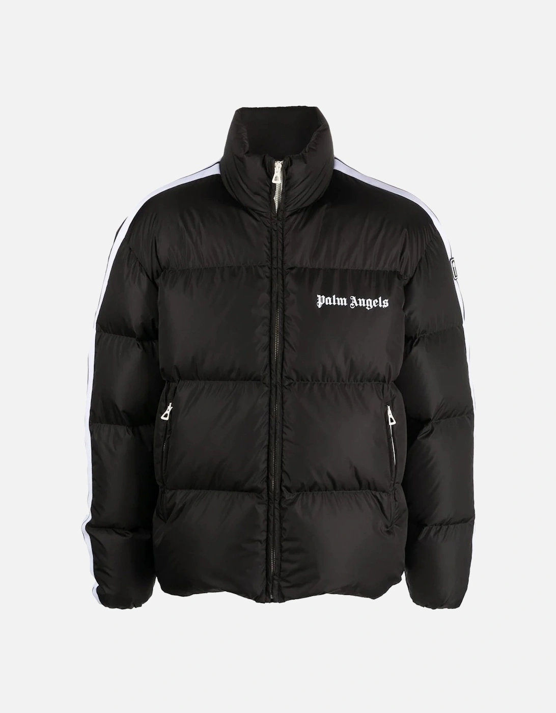 Classic Logo-print Padded Down Jacket in Black, 6 of 5