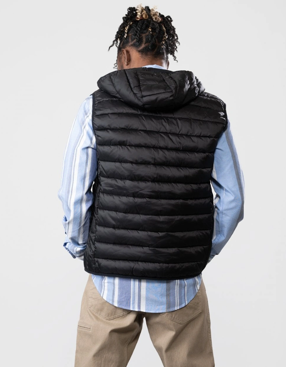 Ouston Hooded Mens Gilet