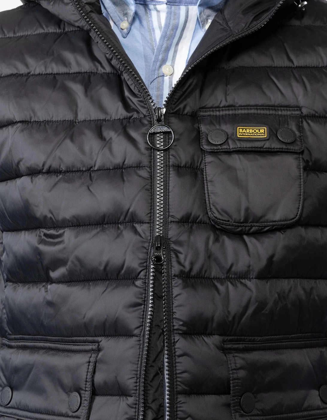 Ouston Hooded Mens Gilet