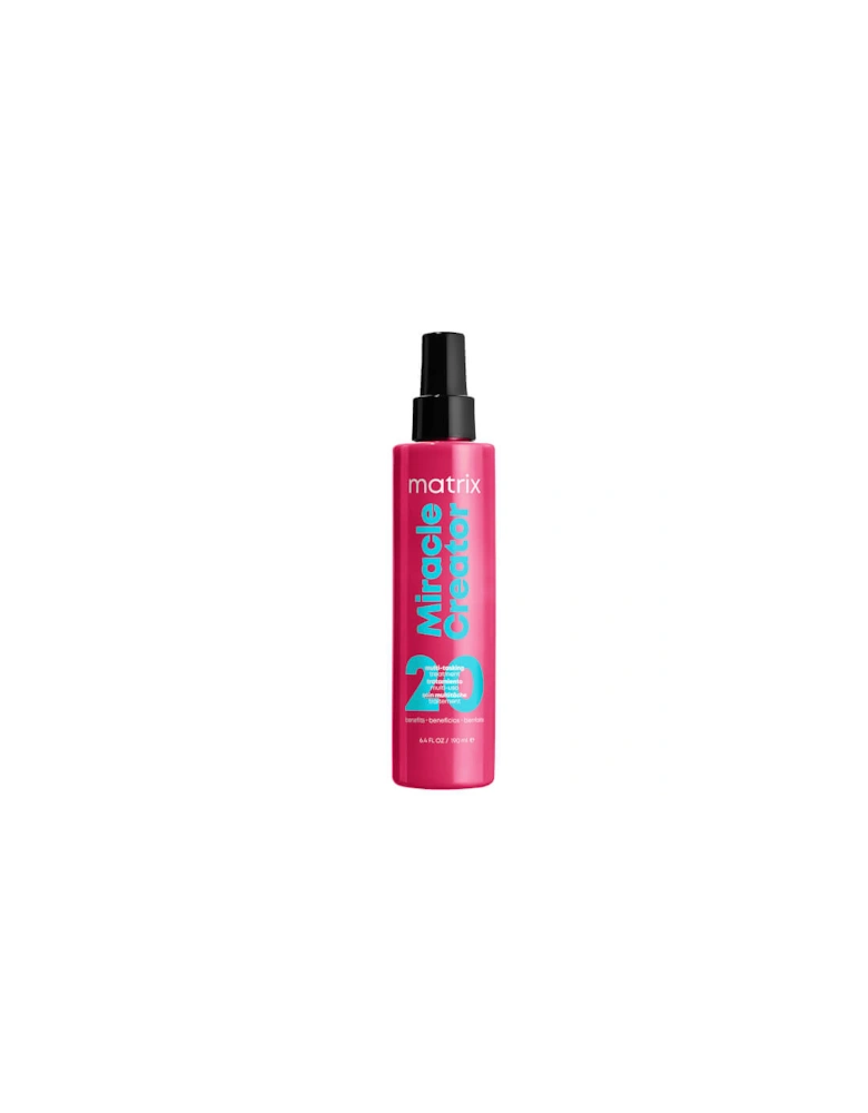 Total Results Miracle Creator Multi-Tasking 20 Benefits Treatment Spray for All Hair Types 190ml - - Total Results Miracle Creator 200ml - BEBP - Total Results Miracle Creator 200ml - Shellz