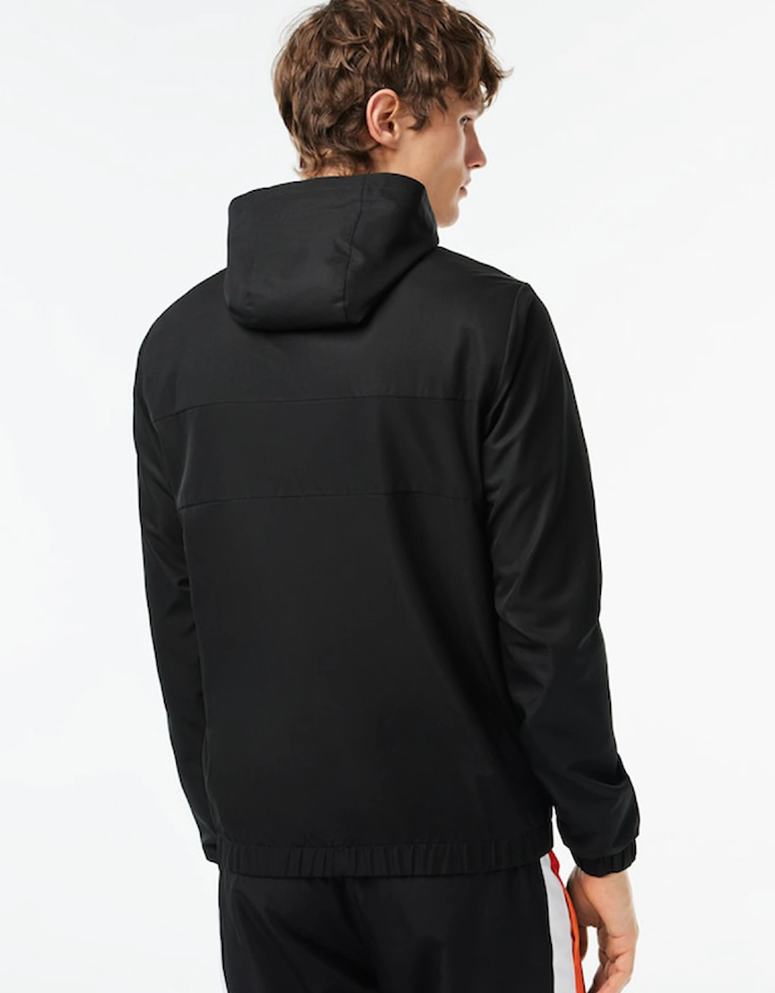 Men's Recycled Fiber Zipped Hooded Sport Jacket